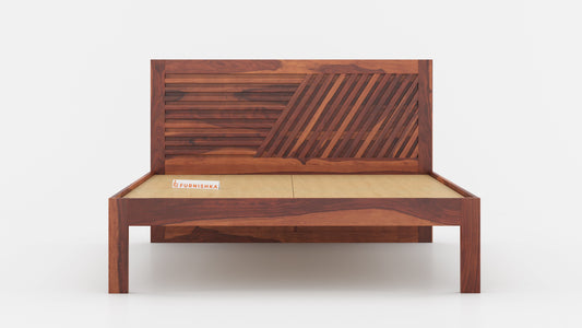 Stella Non Storage Bed in Sheesham - King Size