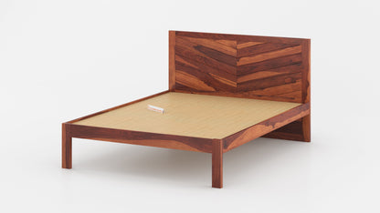 Chevora Non Storage Bed in Sheesham - King Size