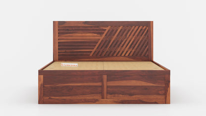 Stella Box Bed in Sheesham - King Size