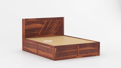 Stella Box Bed in Sheesham - King Size