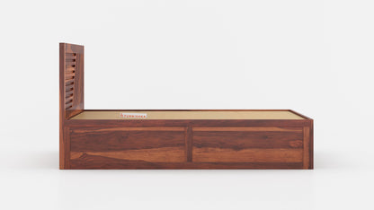 Stella Box Bed in Sheesham - King Size