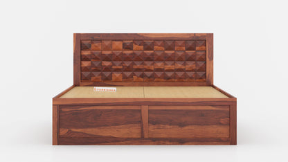 Nova Drawer Bed in Sheesham - Queen Size