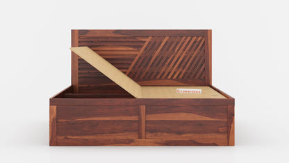Stella Box Bed in Sheesham - King Size