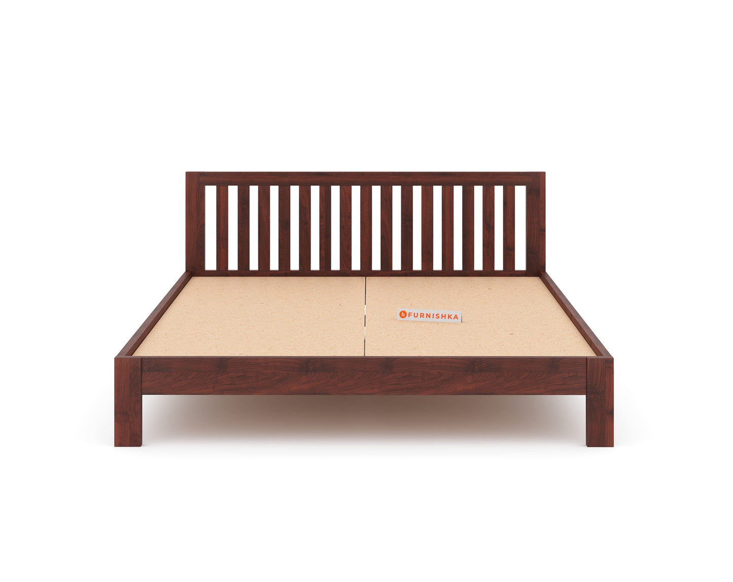 Arya Solid Wood King Bed without Storage