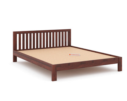 Arya Solid Wood King Bed without Storage