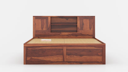Marida Drawer Bed in Sheesham - King Size