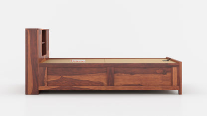 Marida Hydraulic Bed in Sheesham - King Size