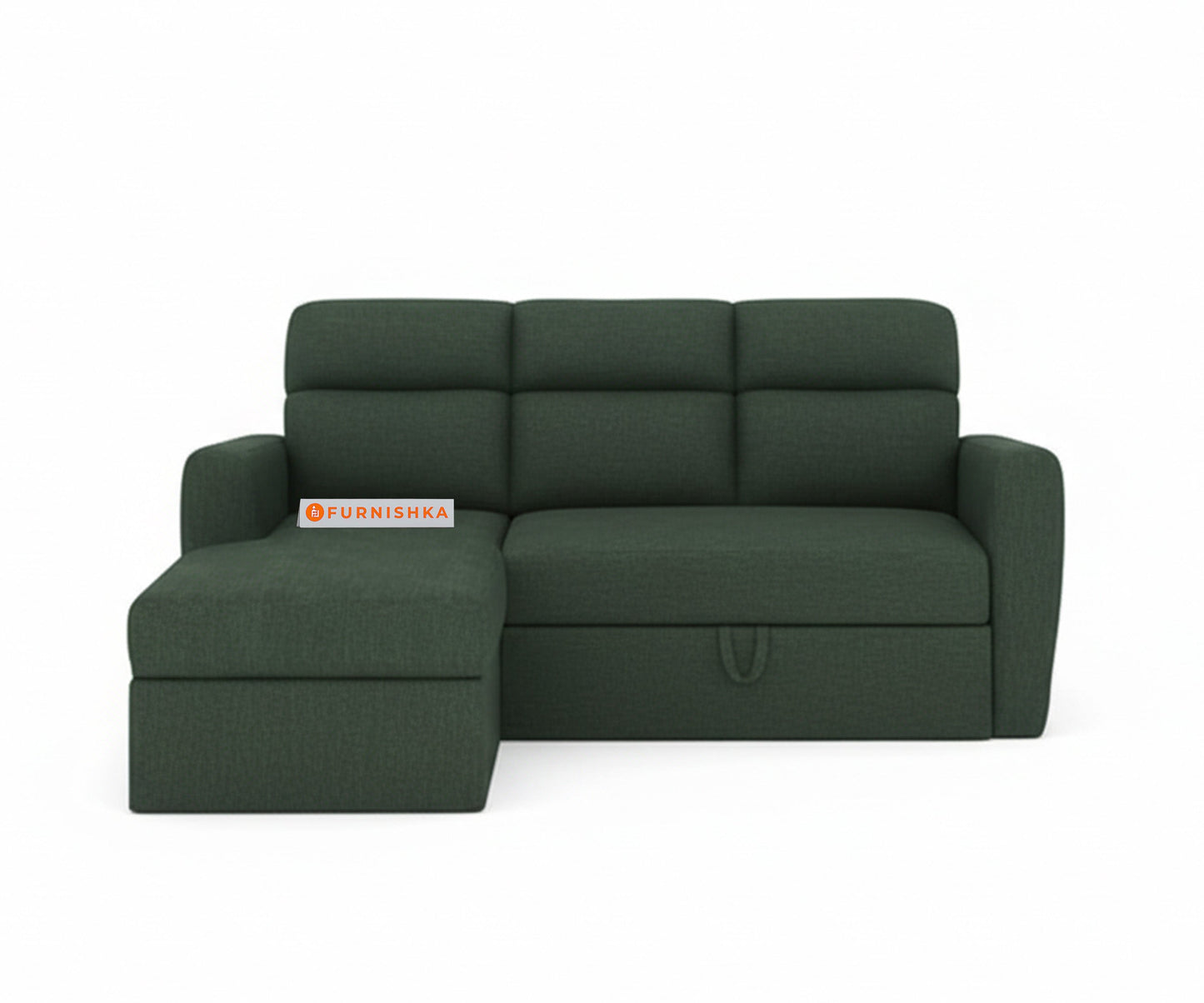 Daina 2 Seater Sectional Sofa cum Bed - LHS