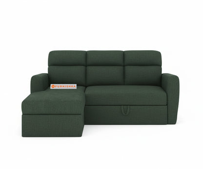 Daina 2 Seater Sectional Sofa cum Bed - LHS