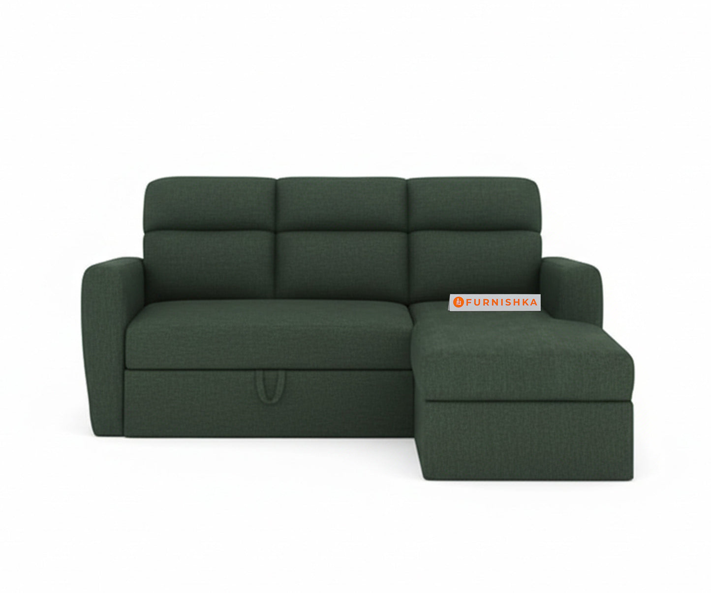 Daina 2 Seater Sectional Sofa cum Bed - RHS