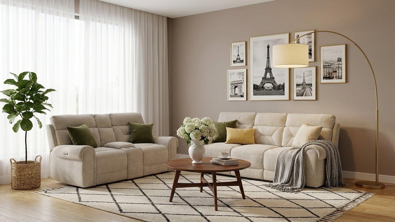 Matilda Upholstered Sofa in Forest