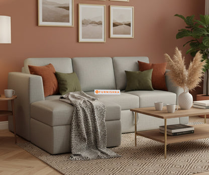 Oliver 2 Seater Sectional Sofa cum Bed - LHS