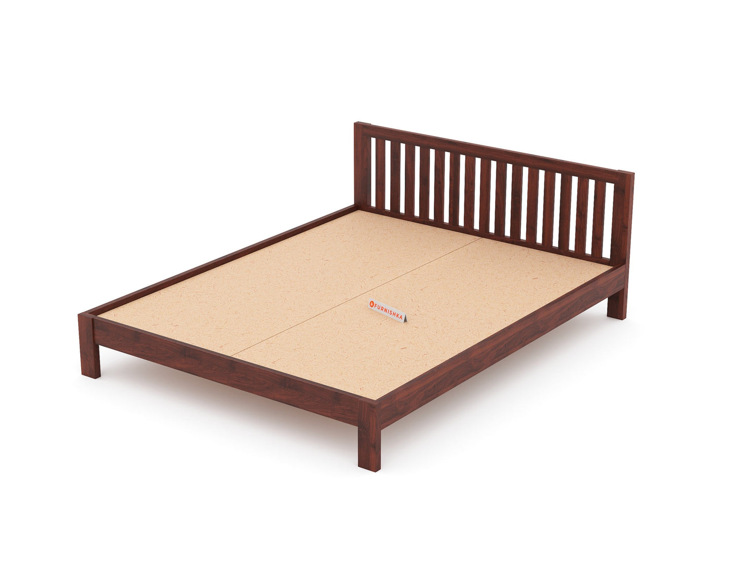 Arya Solid Wood King Bed without Storage